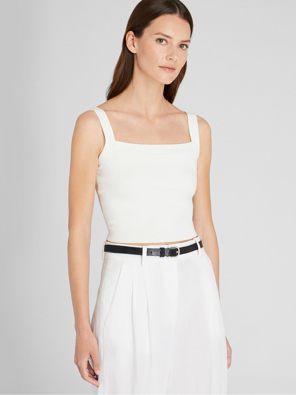 Club Monaco cropped sweater tank sz medium NWT